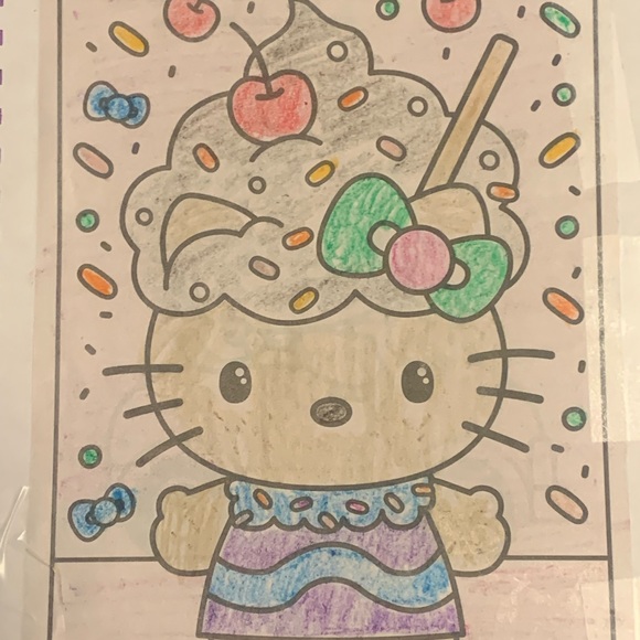 Hello kitty coloring pages for images it was fun expressing have fun - Picture 8 of 9